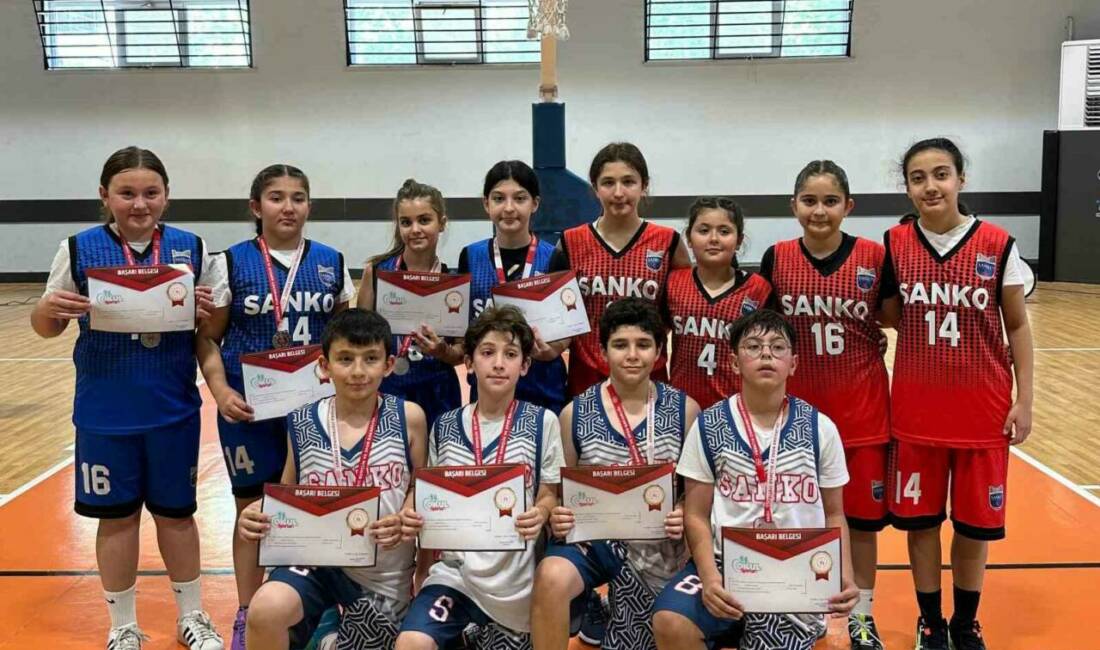 SANKO Okulları Basketbol Takımları, Gaziantep Gençlik ve Spor İl Müdürlüğü