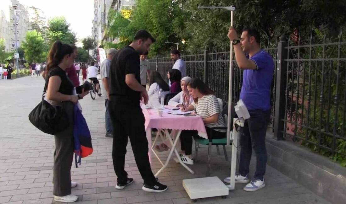 Siirt İl Sağlık Müdürlüğü, il merkezinde obezite, dengeli beslenme ve