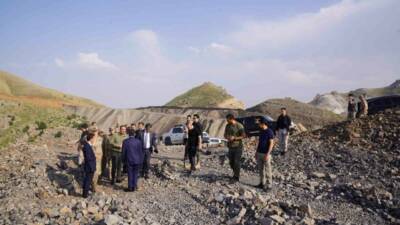 Şırnak Valisi Birol Ekici, Cudi Dağı Sefine bölgesinde yapımı planlanan