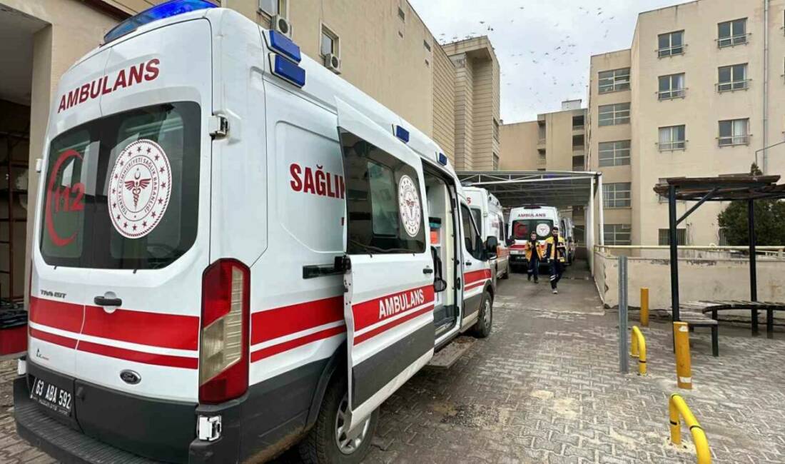 Şanlıurfa’nın Siverek ilçesinde meydana gelen çift taraflı trafik kazasında 7