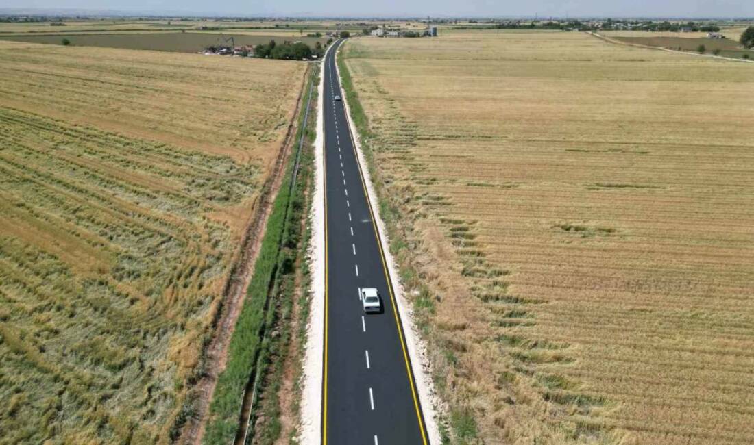 Şanlıurfa Büyükşehir Belediyesi, Harran-Yardımcı-Sultantepe hattında yürütülen 25 buçuk kilometrelik sıcak