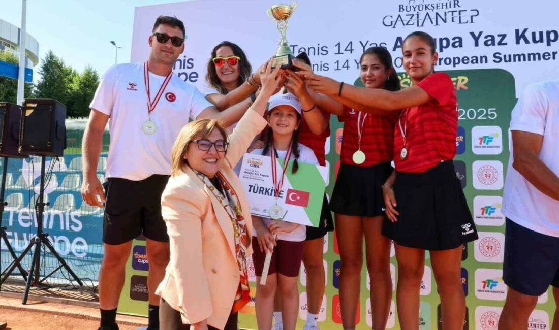 Gaziantep Büyükşehir Belediyesi ve Türkiye Tenis Federasyonu iş birliğinde, Tennis