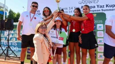 Gaziantep Büyükşehir Belediyesi ve Türkiye Tenis Federasyonu iş birliğinde, Tennis