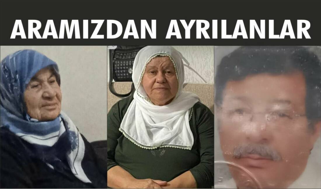 09.07.2025 Çarşamba gününe ait Besni’de Vefat Edenler köşesi.