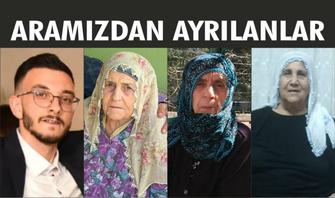 11-12.07.2025 Cuma, Cumartesi gününe ait Besni’de Vefat Edenler köşesi.