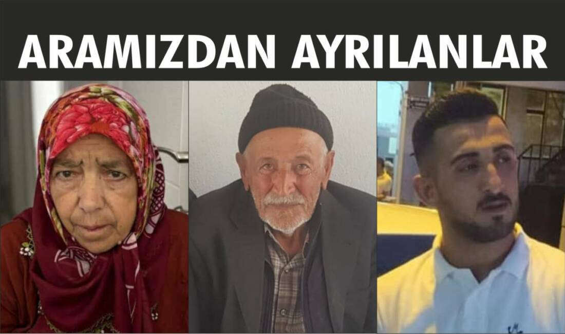 13.07.2025 Pazar gününe ait Besni’de Vefat Edenler köşesi.
