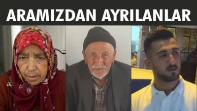 13.07.2025 Pazar gününe ait Besni’de Vefat Edenler köşesi.