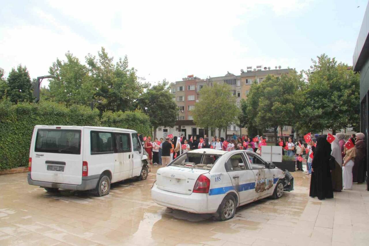 15 Temmuz darbe girişiminin 9’uncu yıl dönümünde Gaziantep’teki 15 Temmuz