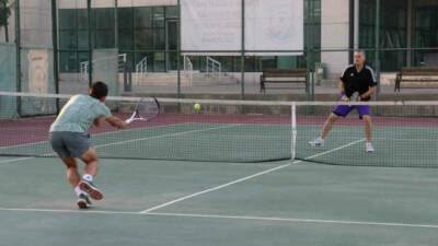 Şanlıurfa'da gerçekleştirilen 15 Temmuz Demokrasi ve Zafer Bayramı Tenis Turnuvası,