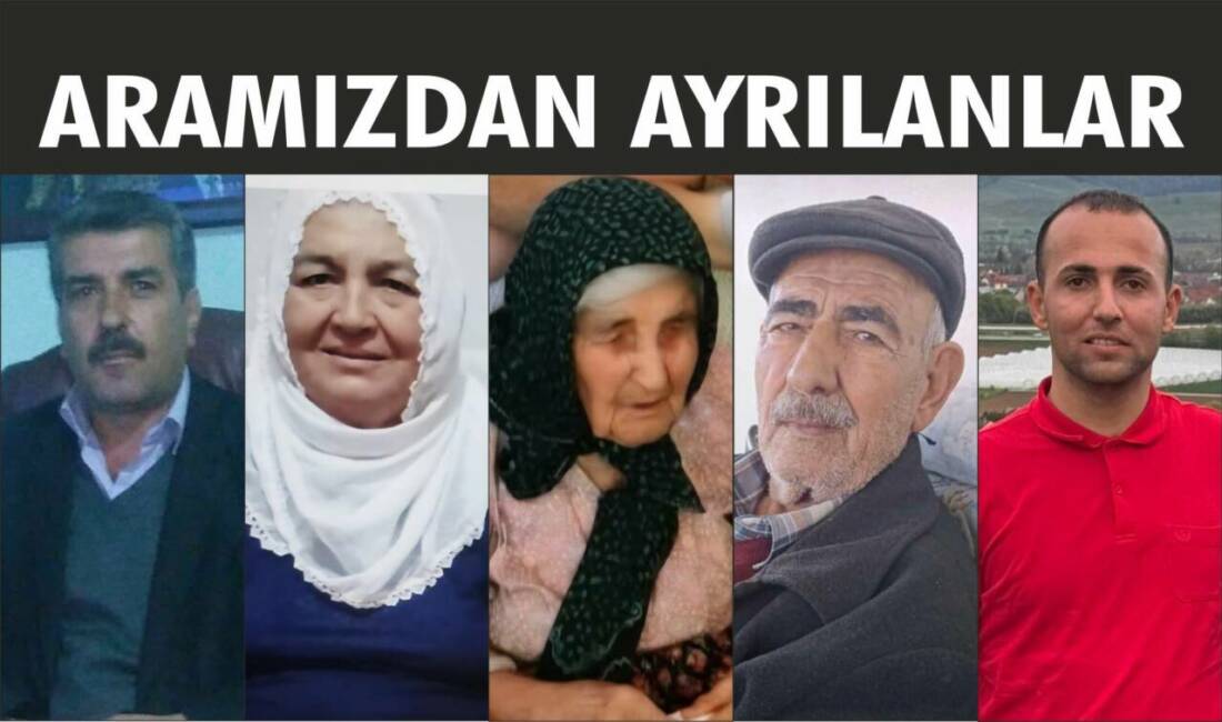 16-17.07.2025 Çarşamba, Perşembe gününe ait Besni’de Vefat Edenler köşesi.