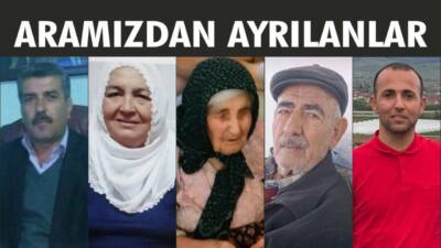 16-17.07.2025 Çarşamba, Perşembe gününe ait Besni’de Vefat Edenler köşesi.