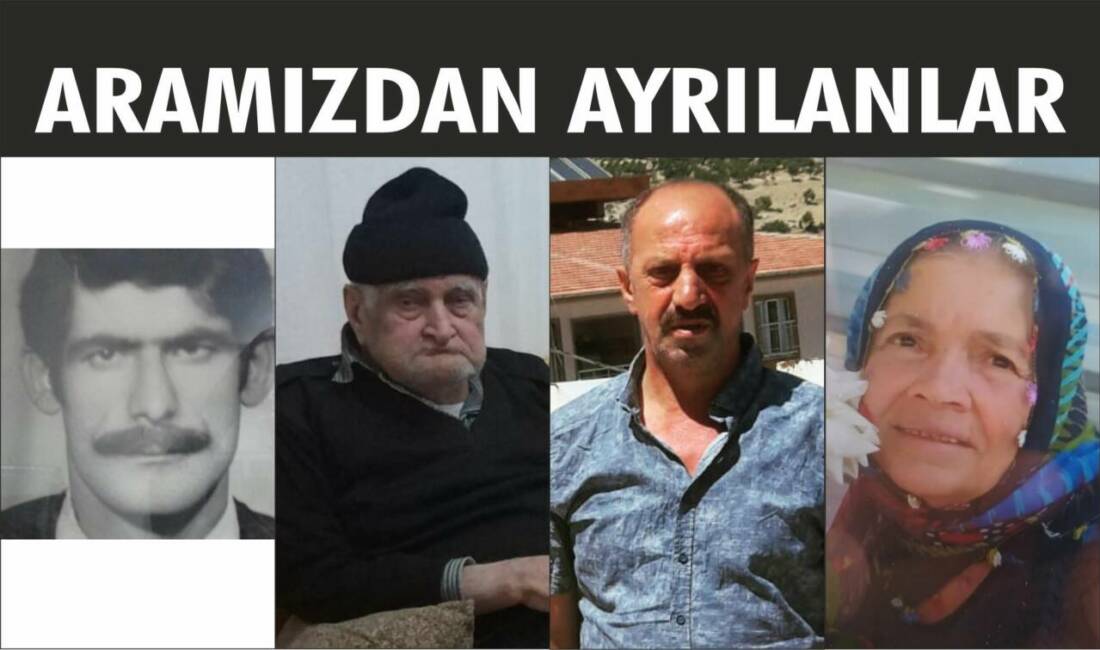 26.07.2025 Cumartesi gününe ait Besni’de Vefat Edenler köşesi.