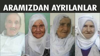 30-31.07.2025 Çarşamba, Perşembe gününe ait Besni’de Vefat Edenler köşesi.