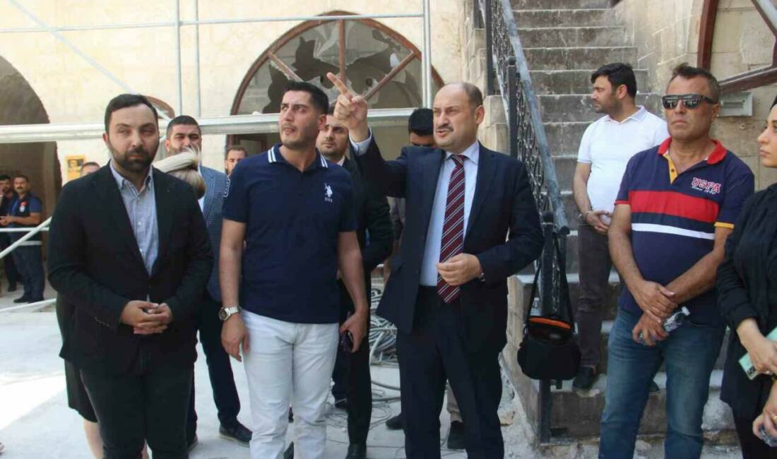 Şanlıurfa’nın Osmanlı döneminde yapılan tarihi Barutçu Hanı, yeniden gün yüzüne