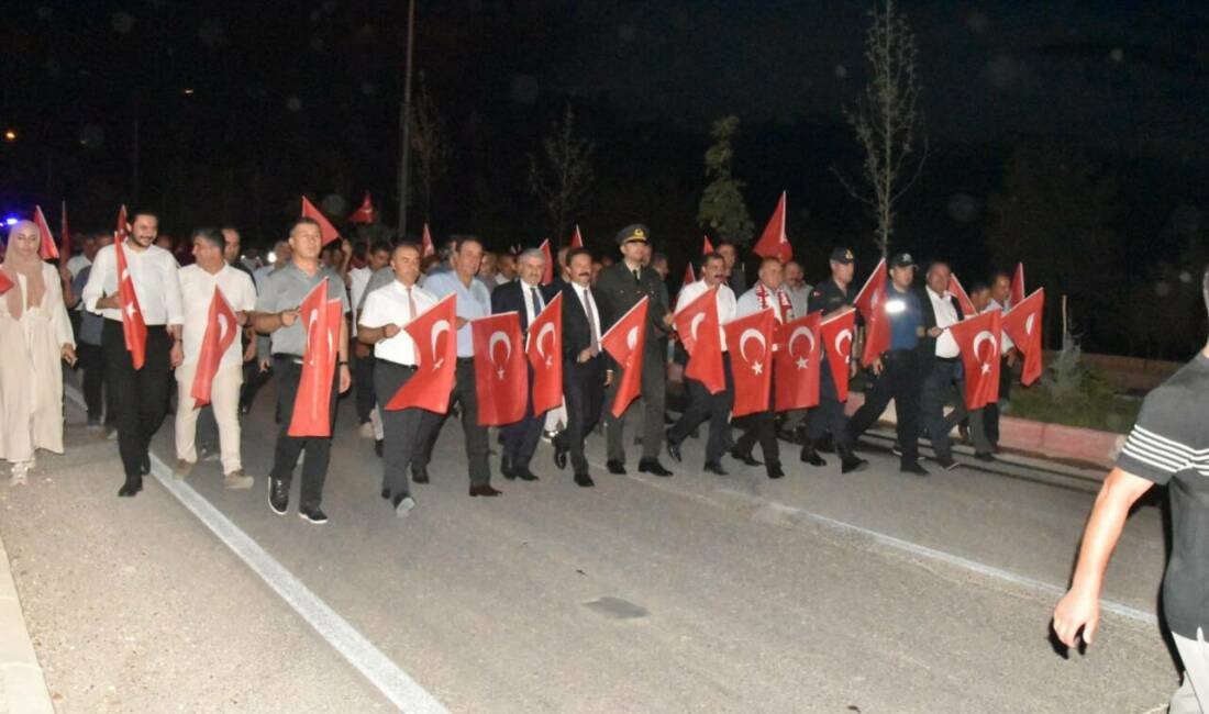 15 Temmuz Demokrasi ve Millî Birlik Günü, Besni’de düzenlenen anlamlı