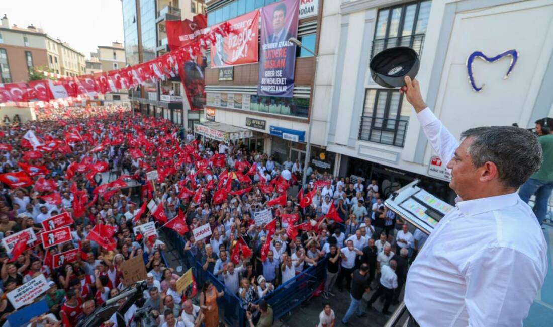 Cumhuriyet Halk Partisi (CHP) Genel Başkanı Özgür Özel, Adıyaman’da gerçekleştirilen