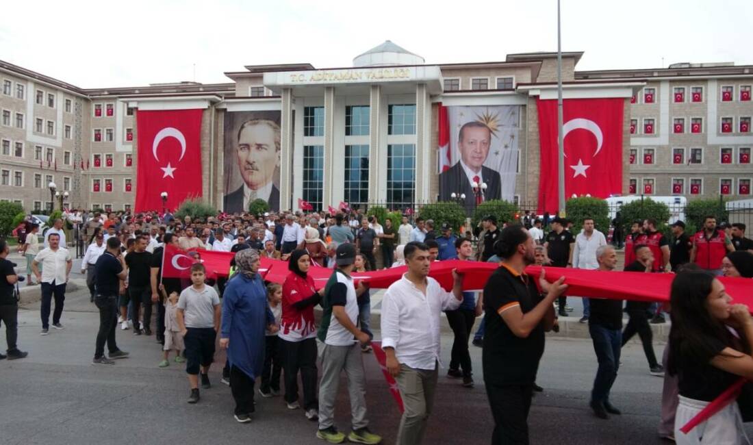 Tüm yurtta olduğu gibi Adıyaman’da da 15 Temmuz Demokrasi ve
