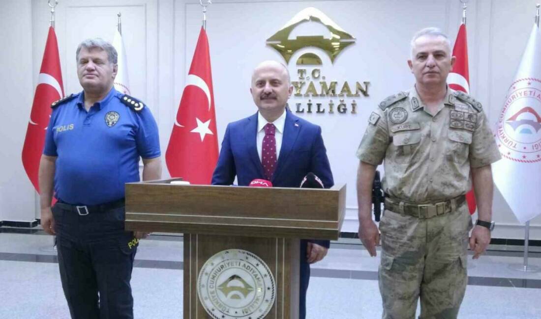 Adıyaman’da asayiş değerlendirme toplantısı yapıldı Adıyaman Valisi Osman Varol başkanlığında düzenlenen güvenlik ve asayiş değerlendirme