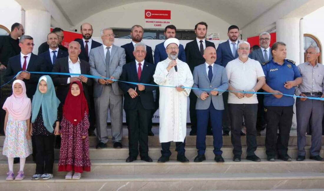 Adıyaman’da deprem sonrası yapılan cami ve Kur’an kurslarının toplu açılışı yapıldı Adıyaman'da 6 Şubat depremleri sonrasında yeniden inşa edilen 52 cami,