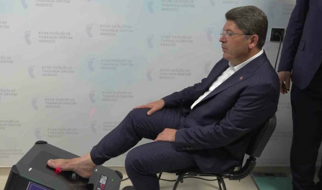 Adalet Bakanı Yılmaz Tunç, Gaziantep'te gerçekleştirdiği ziyaretlerde, Buğday Tanesi Protez