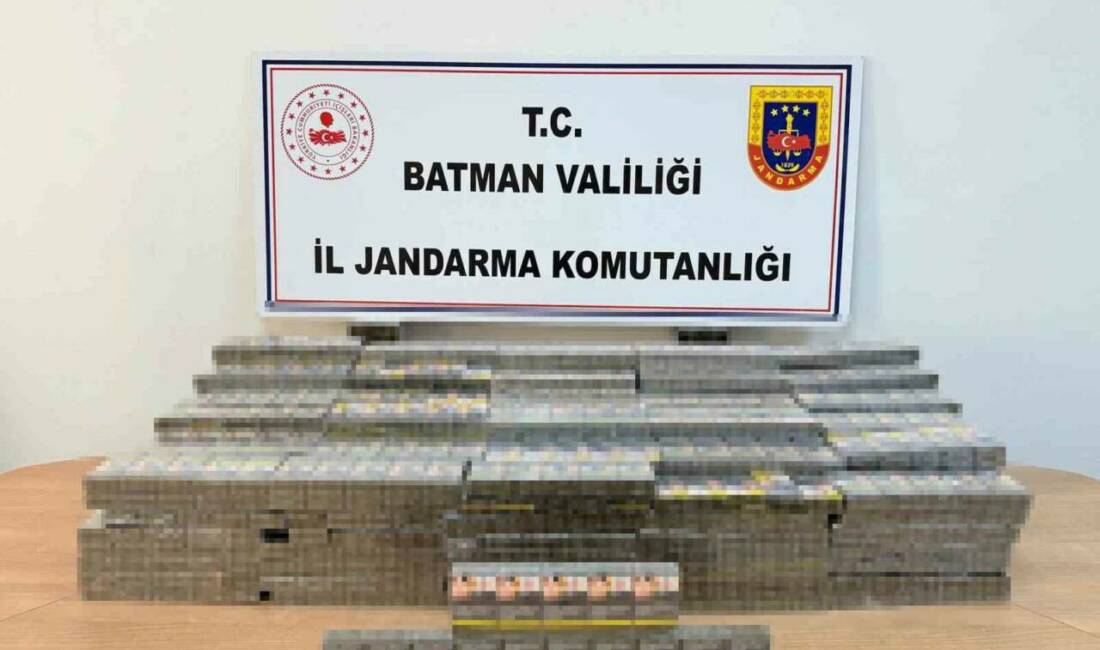 Batman İl Jandarma Komutanlığı Kaçakçılık ve Organize Suçlarla Mücadele ekipleri,