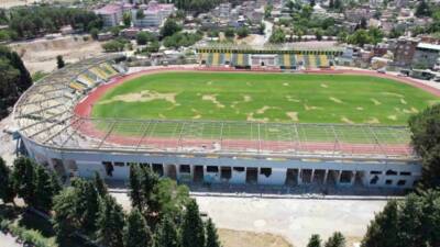 6 Şubat Depremlerinde ağır hasar gören 50 yıllık Atatürk Stadyumu