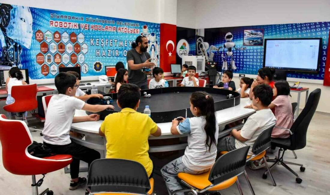 Diyarbakır Büyükşehir Belediyesi, yaz tatilinde 7-14 yaş grubundaki çocuklar için