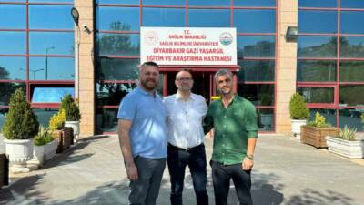 Diyarbakır Gazi Yaşargil Eğitim ve Araştırma Hastanesi'nde ilk kez gerçekleştirilen