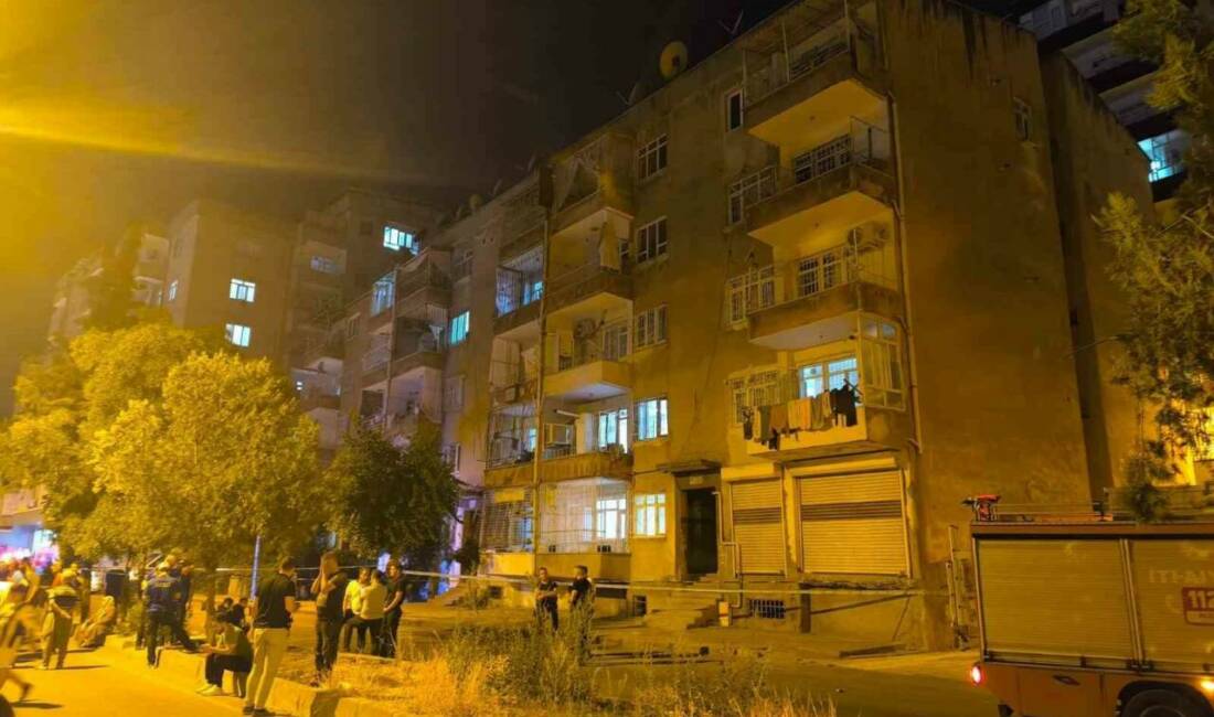 Diyarbakır'ın Bağlar ilçesinde bulunan bir apartmanda yaşanan ses patlaması ihbarı