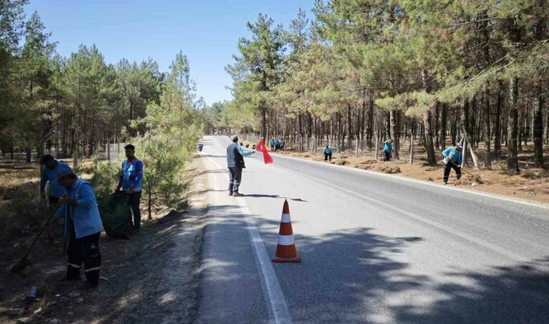 Gaziantep Büyükşehir Belediyesi, yaz aylarında artabilecek orman yangınlarına karşı önlem