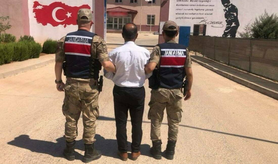 Gaziantep'te jandarma ekipleri tarafından aranan 11 yıl 8 ay kesinleşmiş