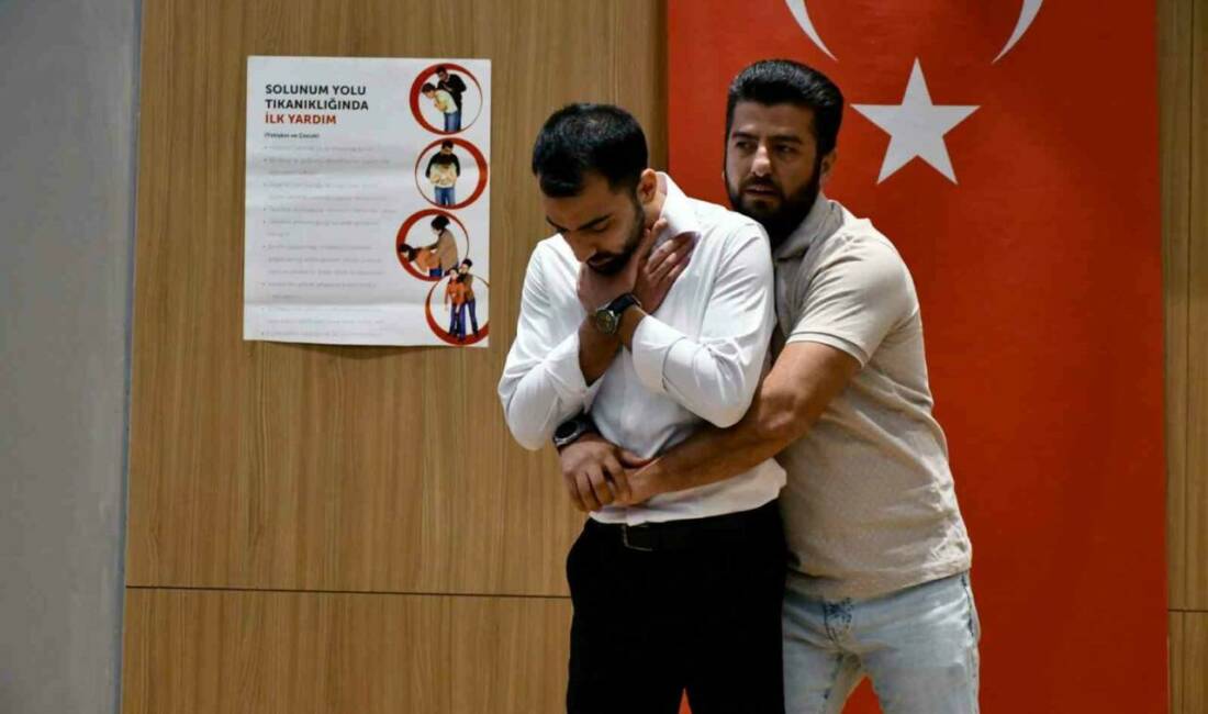 Gaziantep İl Sağlık Müdürlüğü'nde çalışan 23 ilk yardım eğitmeni, 2024