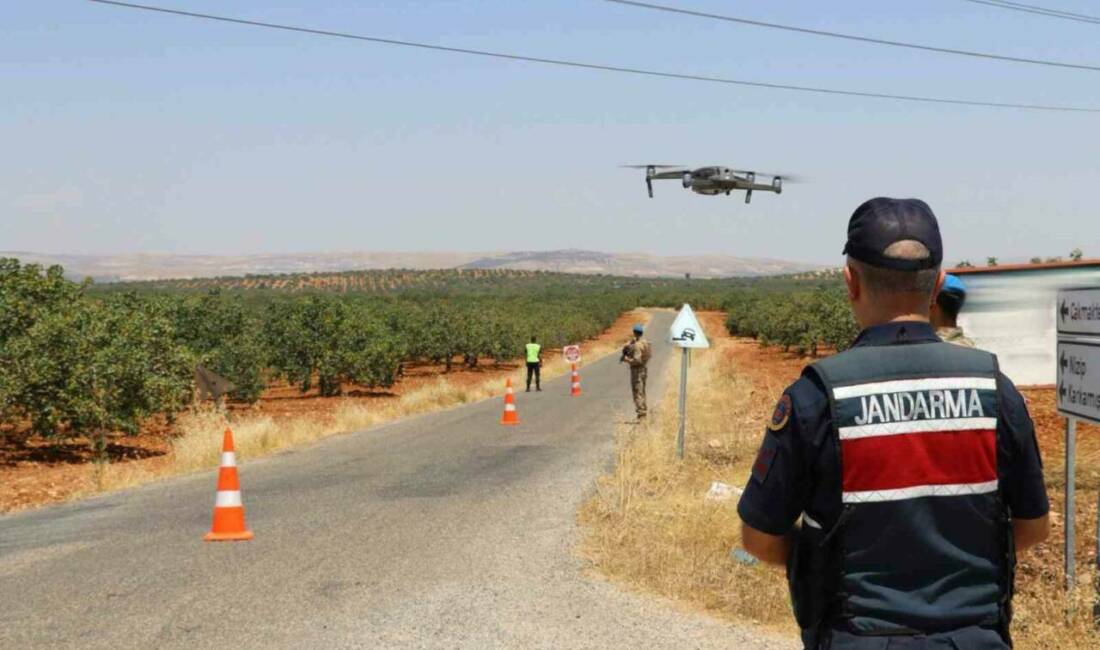 Gaziantep'te Antep fıstığının hasat dönemiyle birlikte artan hırsızlık olaylarına karşı