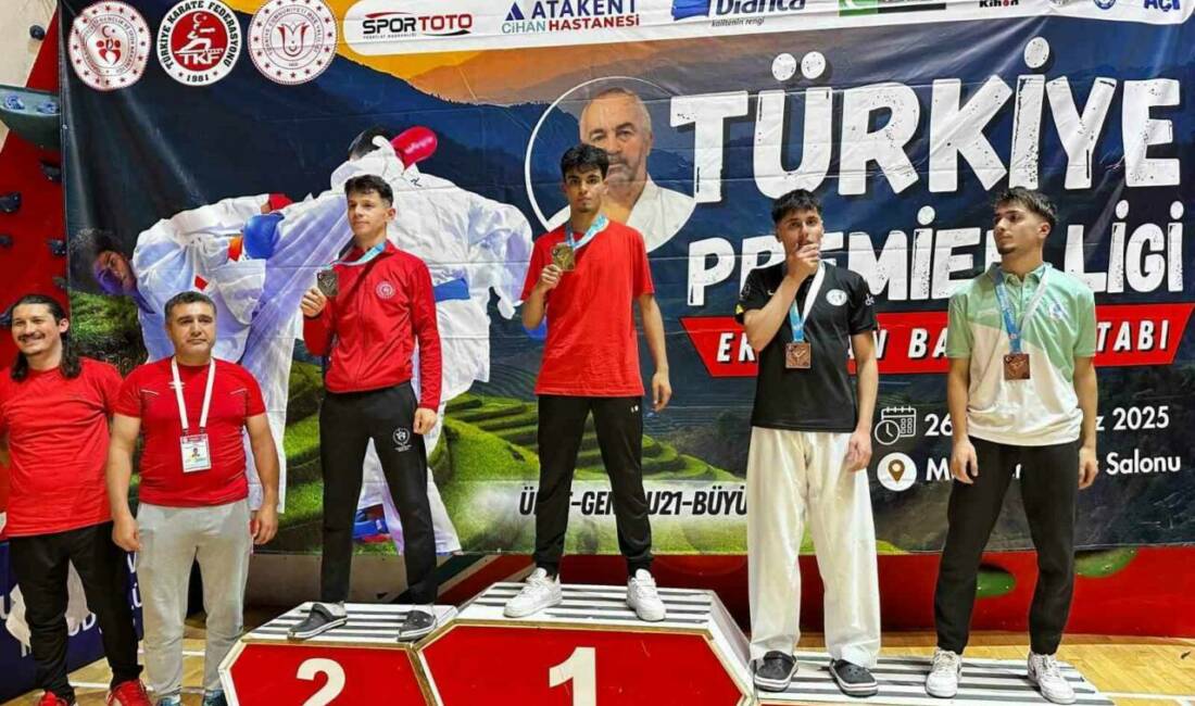 Şanlıurfa'da Eyyübiye Belediyesi AK Evler Spor Salonlarında yetişen Savaş Öğüş,