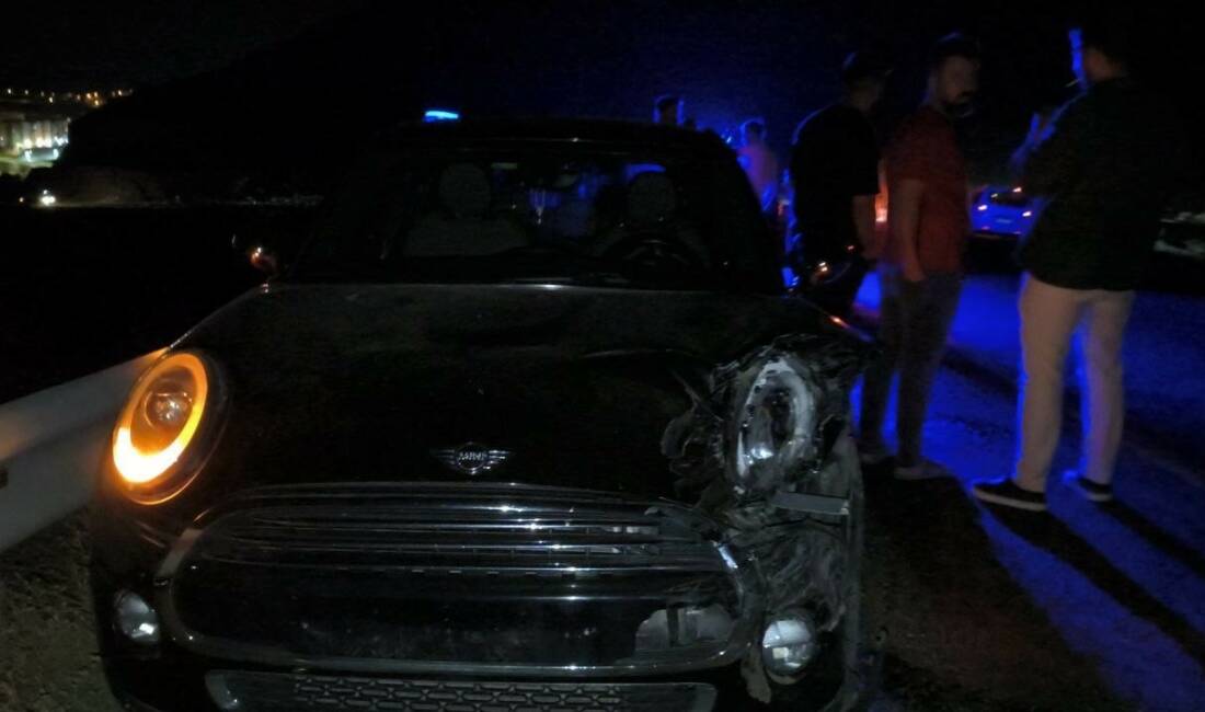 Batman’ın Gercüş ilçesinde pikap ile otomobilin karşı yönden kafa kafaya