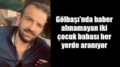 Adıyaman’ın Gölbaşı ilçesinde yaşayan 2 çocuk babası Rişvan Yılmaz’dan, 2