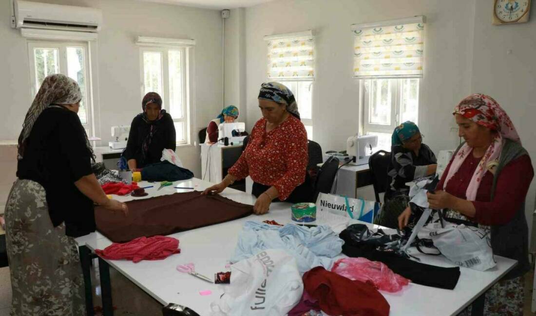 Haliliye Belediyesi, Kısas Kültür Merkezi'nde kadınlara dikiş-nakış, el sanatları gibi