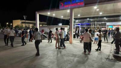 Adıyaman’da, hastanede iki grup arasında tekme ve yumruklu kavga yaşandı.