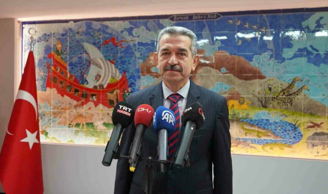 Şırnak'ta Cudi Dağı'nda yapılacak olan Hz. Nuh'u anma etkinlikleri için