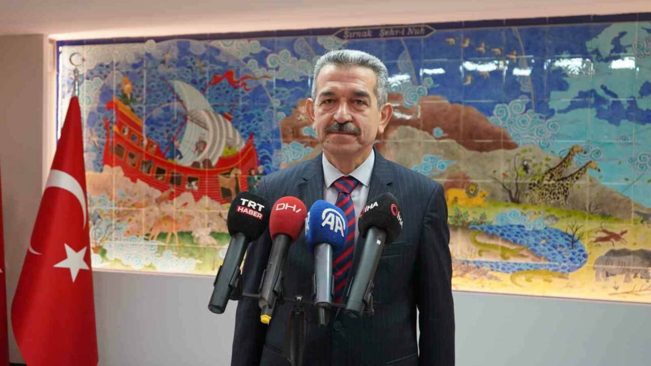 Şırnak'ta Cudi Dağı'nda yapılacak olan Hz. Nuh'u anma etkinlikleri için