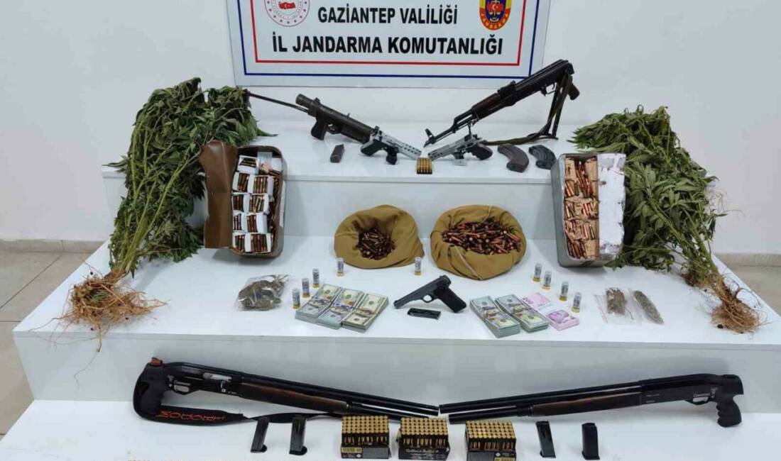 Gaziantep’te kaçakçılık olayları ve uyuşturucuyla mücadele kapsamında 145 olaya müdahale