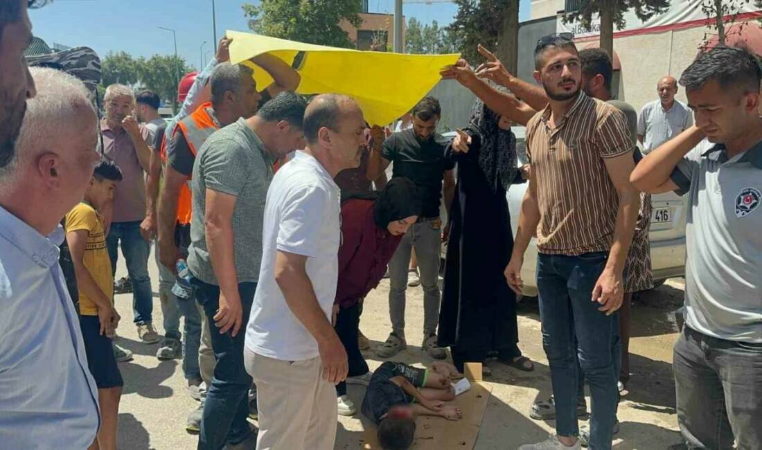 Adıyaman'da, otomobilin çarpması sonucu yaralanan İbrahim P. isimli çocuk için