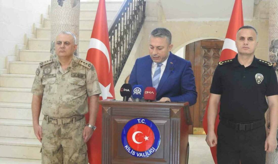 Kilis Valisi Tahir Şahin, 2025 yılı Nisan, Mayıs ve Haziran