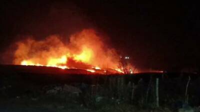 Adıyaman'da madde bağımlıları tarafından çıkarılan yangın, evlere sıçramadan itfaiye ekiplerince