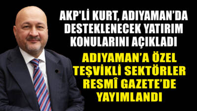 Adıyaman Milletvekili Doç. Dr. Resul Kurt, 9 Temmuz 2025 tarihli