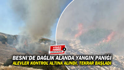 Besni’ye bağlı Karaağaç ve Satıluşağı köyleri arasındaki dağlık bölgede sabah