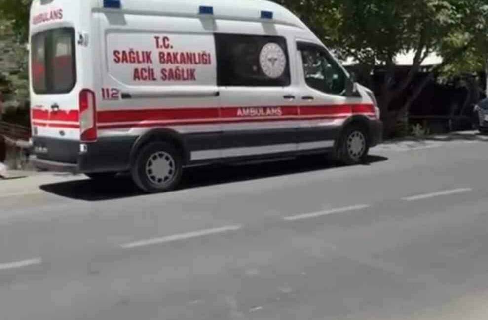 Mardin'de Nusaybin-Midyat Yolu'nda meydana gelen trafik kazasında iki otomobil çarpıştı