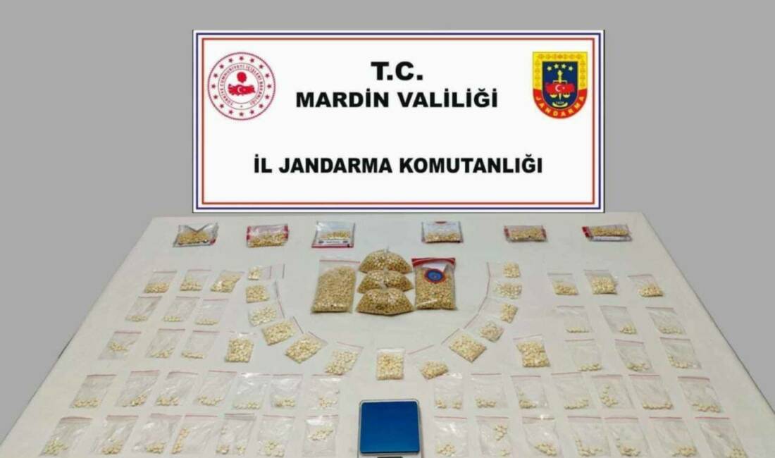 Mardin’in Kızıltepe ilçesinde gerçekleştirilen uyuşturucu operasyonunda jandarma ekipleri tarafından bir