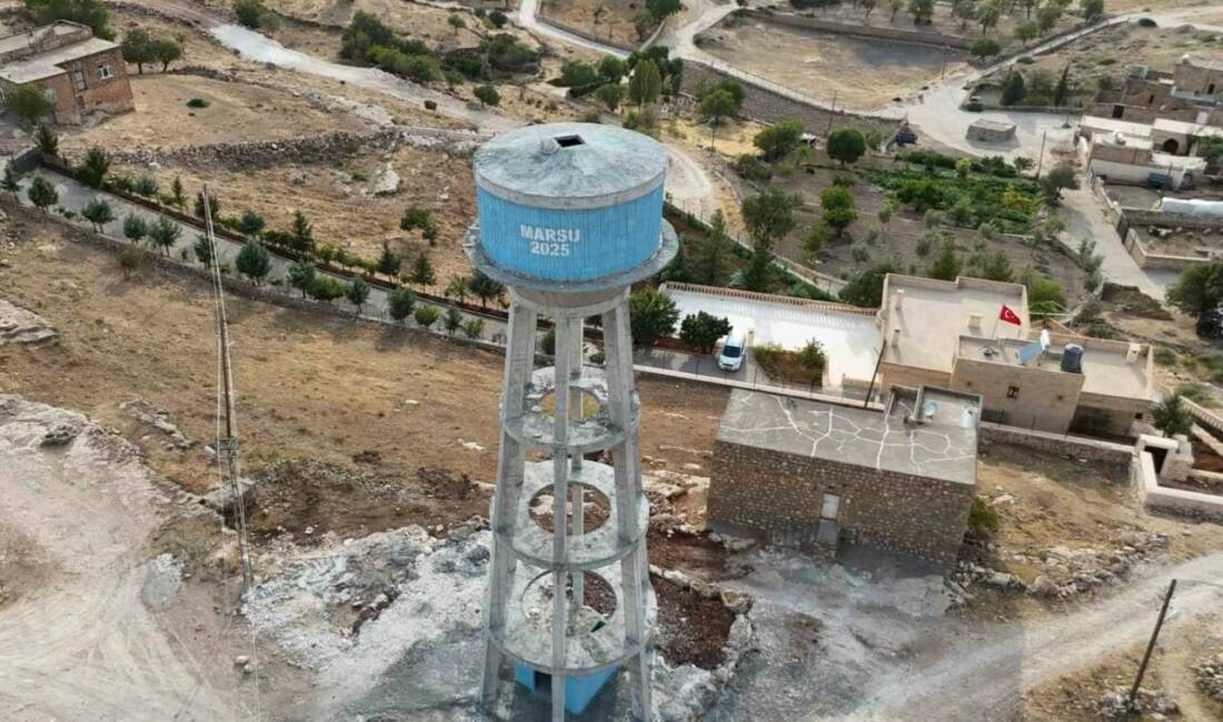MARSU, Mardin'de içme suyu altyapısını güçlendirmek için yeni depo inşaatlarına