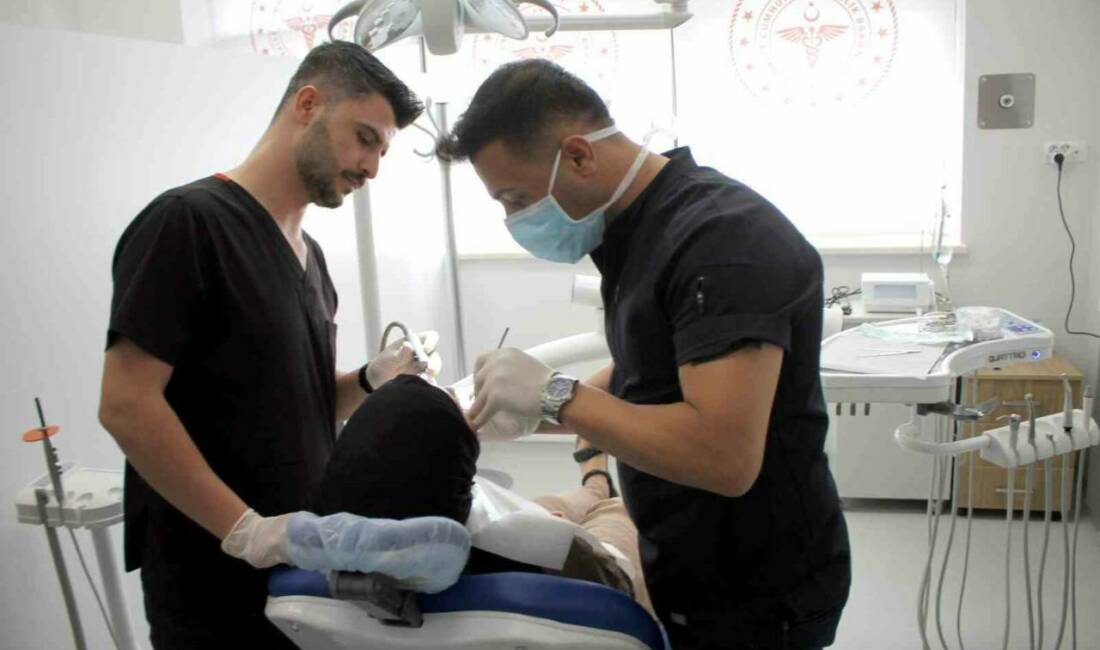Mardin'de Midyat Ağız ve Diş Sağlığı Merkezi'nde 21 aktif diş